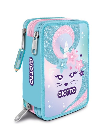 ASTUCCIO 3 ZIP CATTY CANDY GIOTTO F963200