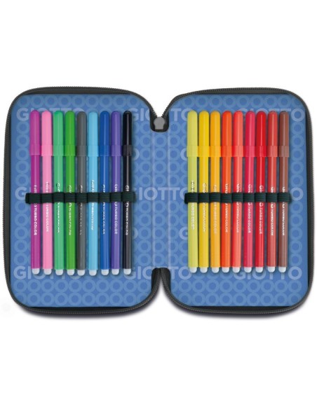 ASTUCCIO 3 ZIP CATTY CANDY GIOTTO F963200