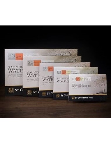 BLOCCO SAUNDERS WATERFORD 41X31 GRANA SATINATA 300 GR 100% COTONE 45930001011E