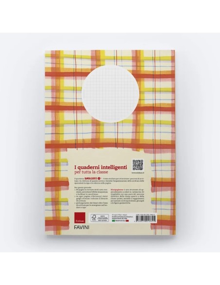 QUADERNO A4 ERICKSON SUPER RIGHE 4-5