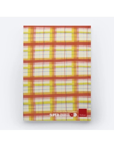 QUADERNO A4 ERICKSON SUPER RIGHE 4-5
