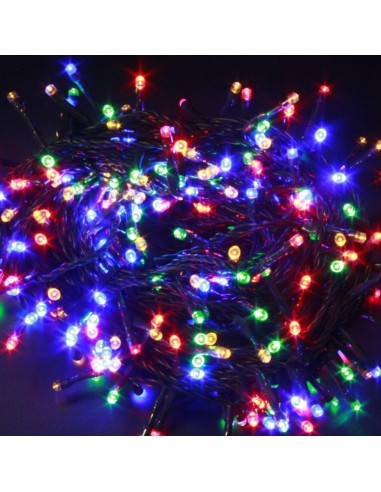 MINILUCCIOLE 1500 LED MULTICOLOR GIOCOPLAST CAVO 60 MT 13919020