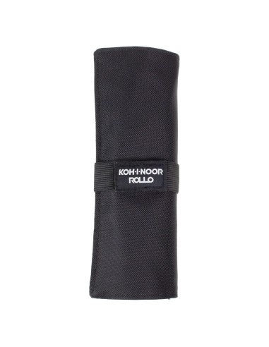 ASTUCCIO ARROTOLABILE 24 SCOMPARTI + BUSTINA CON ZIP NERO KOHINOOR DJTB-24