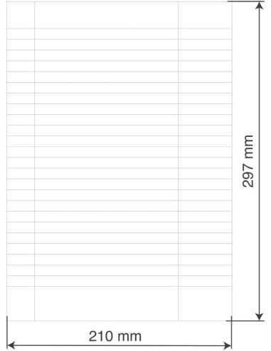 CARTA PROTOCOLLO BM A4 USO BOLLO 120 GR 200 FF 0100194