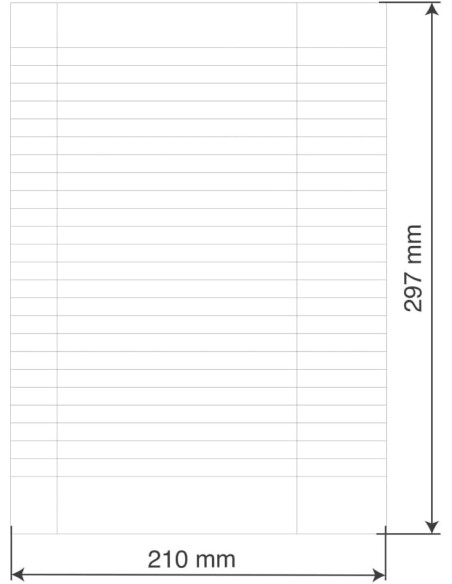 CARTA PROTOCOLLO BM A4 USO BOLLO 120 GR 200 FF 0100194