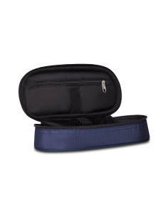 Astuccio Rotondo Kangaro: Capiente 20,5 X 8,5 Cm, Colore Nero