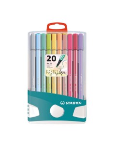 STABILO PENNARELLI PEN 68 1 MM PASTELPARADE 20 PZ BE6820-0311