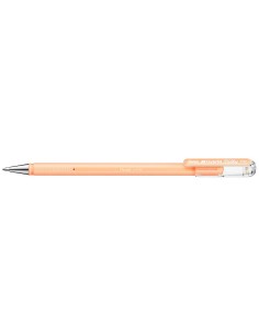 PENNA GEL HYBRID MILKY PENTEL 0,8 MM ARANCIO PASTELLO K108-PF