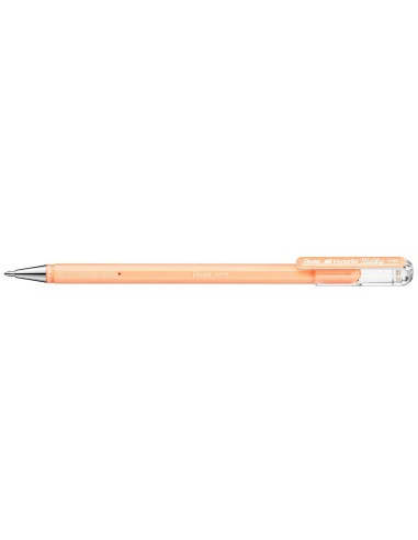 PENNA GEL HYBRID MILKY PENTEL 0,8 MM ARANCIO PASTELLO K108-PF