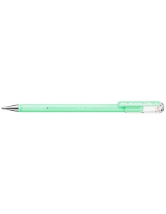 PENNA GEL HYBRID MILKY PENTEL 0,8 MM VERDE PASTELLO K108-PK