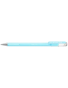 PENNA GEL HYBRID MILKY PENTEL 0,8 MM AZZURRO PASTELLO K108-PS