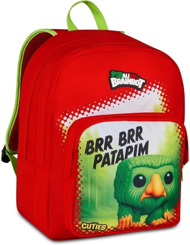 ZAINO DOPPIO SCOMPARTO SKIFIDOL ITALIAN BRAINROT BRR BRR PATAPIM 20J602604303