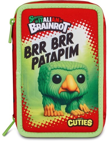 ASTUCCIO 3 ZIP SKIFIDOL ITALIAN BRAINROT BRR BRR PATAPIM 30J602604303