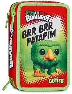 ASTUCCIO 3 ZIP SKIFIDOL ITALIAN BRAINROT BRR BRR PATAPIM 30J602604303 2