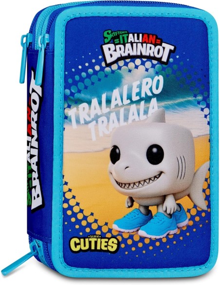 ASTUCCIO 3 ZIP SKIFIDOL ITALIAN BRAINROT TRALALERO TRALALA 30J602604303