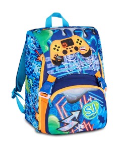 ZAINO ESTENSIBILE BIG SJ GANG JOYFUL PINS BOY 20C202620574 2