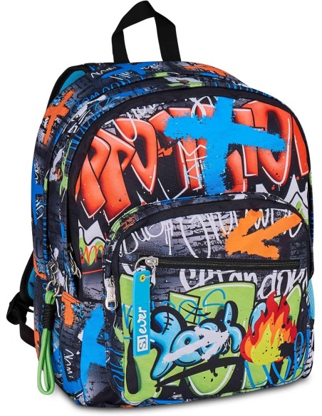 ZAINO DOPPIO SCOMPARTO SJ EVER HIGH FLAMES 20C202624899