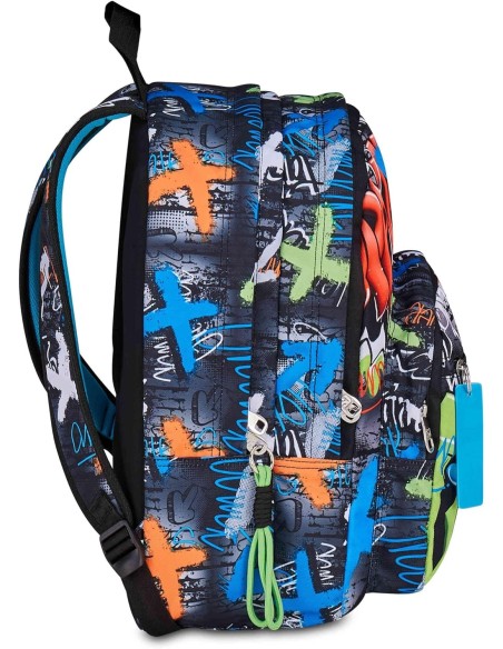 ZAINO DOPPIO SCOMPARTO SJ EVER HIGH FLAMES 20C202624899