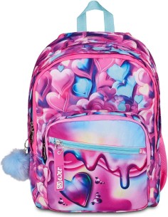 ZAINO DOPPIO SCOMPARTO SJ EVER PINK BEAT 20C202629382