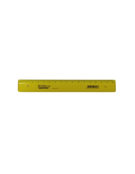 RIGHELLO GRAFOTEC IN PLASTICA 17 CM FARA BG/17