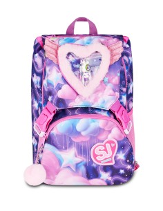 ZAINO ESTENSIBILE BIG SJ GANG FLUFFY PINK GIRL 20C202641379