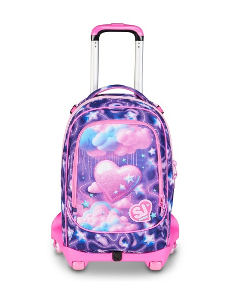 TROLLEY JACK 8 RUOTE SJ GANG FLUFFY PINK GIRL 20C202642379