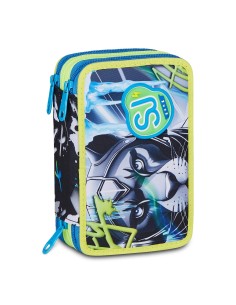 ASTUCCIO 3 ZIP SJ GANG GLACE PANTHER BOY 30C202657899