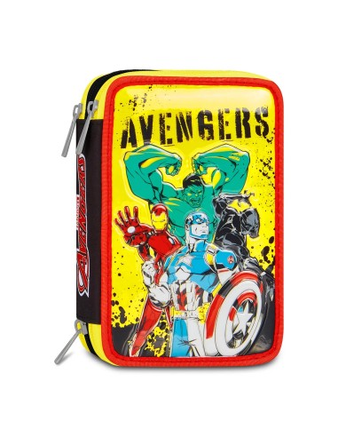 ASTUCCIO 3 ZIP AVENGERS HEROES IN ACTION SEVEN 303902600899