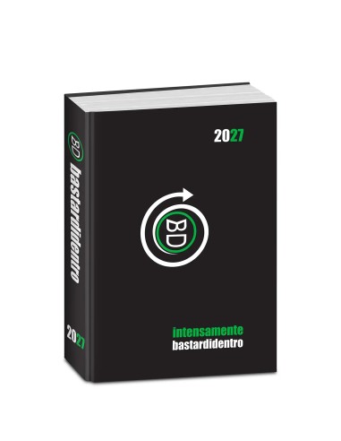 DIARIO DATATO POCKET 16 MESI CLASSIC BASTARDIDENTRO INTENSAMENTE 2026/2027 508402600-000