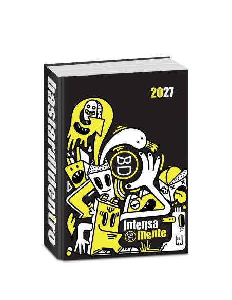 DIARIO DATATO STANDARD 16 MESI SUPERSPECIAL FLUO BASTARDIDENTRO INTENSAMENTE 2026/2027 508402605-000