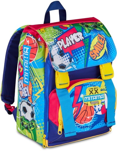 ZAINO ESTENSIBILE 4 ZIP MITAMA POPSPORT  64914