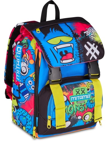 ZAINO ESTENSIBILE 4 ZIP MITAMA MONSTEREYE 64914