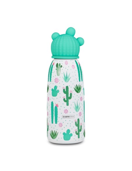BORRACCIA TERMICA CON TAPPO SAGOMATO CACTUS CHILL & REFILL 500 ML 30D302602-000