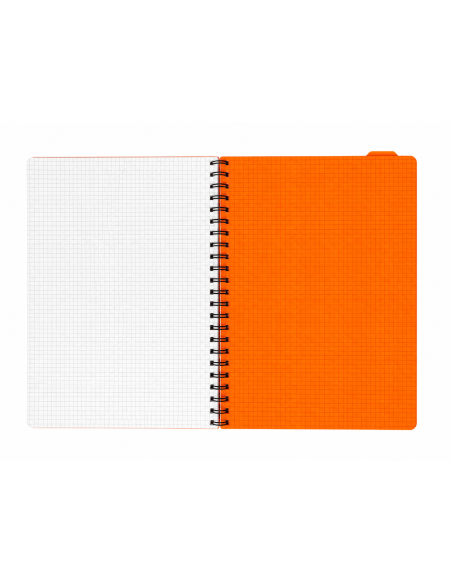 MAXI QUADERNO SPIRALE C/DIVISORI SENZA FORI 200 FF BIANCHI A4 5MM MITAMA 62567