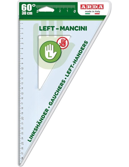 SQUADRA LEFT ARDA PER MANCINI 60° 30 CM 28830MAN