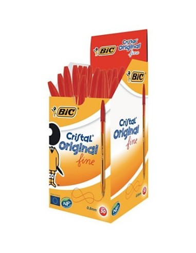 BIC ReAction – Penna A Sfera A Scatto, Punta 0,4 Mm, Colore Rosso. Impugnatura Gommata Anti-stress E Clip Abbinata. Perfetta Per Un Tratto Fluido E Preciso. Mina Sostituibile.
