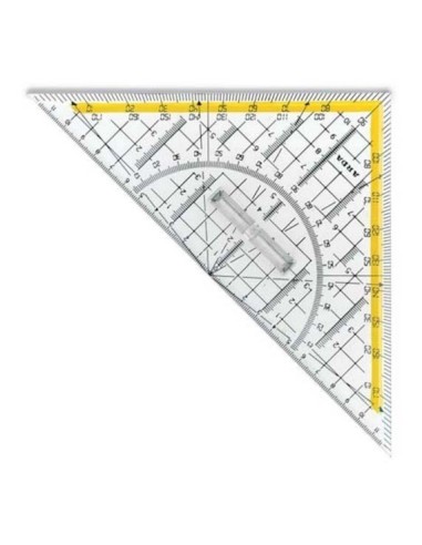 SQUADRA GEOMETRICA 45° 25 CM ARDA GEO400PQSS