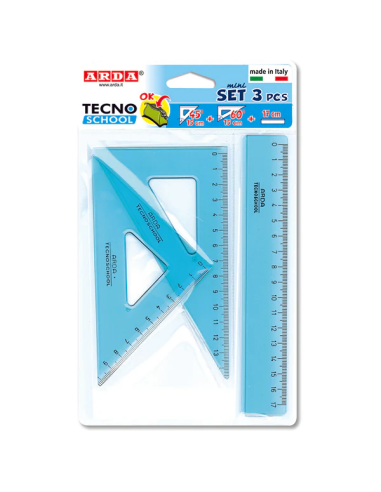 SET DA DISEGNO TECNOSCHOOL 3 PZ ARDA 7063